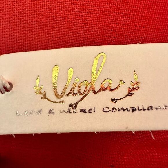 NWT Viola Game Day Beaded Chain Strap Clutch Convertible Crossbody Purse Red OS - Picture 6 of 6